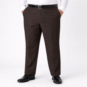 Zanella Platinum Loro Piana Parker Tasmanian Super 150's Wool Dress Pant 42x28